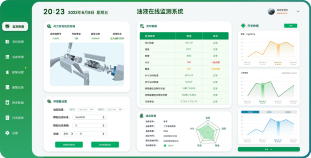 润滑油|润滑脂在线监测系统 油液在线监测系统